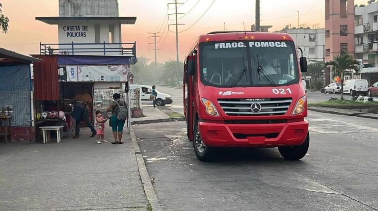 Solicitan transportistas a autoridades analizar tarifas del transporte urbano de Tabasco