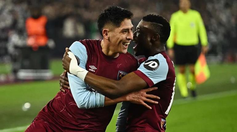 Gol de Edson Álvarez nominado al mejor del mes de diciembre del West Ham