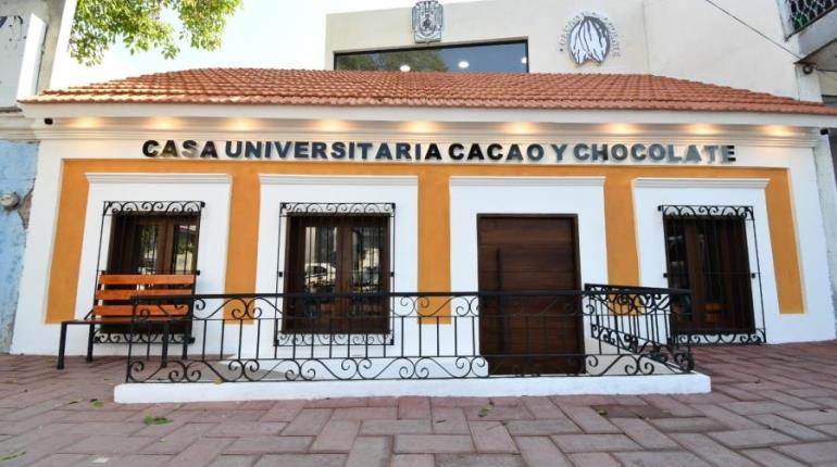 Reporta UJAT 500 visitantes a la Casa Universitaria del Cacao desde su apertura