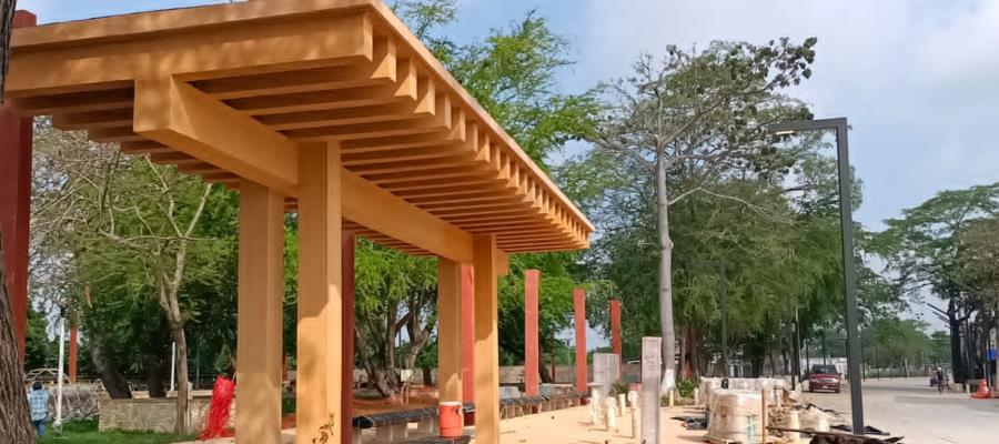 Avanza construcción del Centro Deportivo Comunitario de Gaviotas