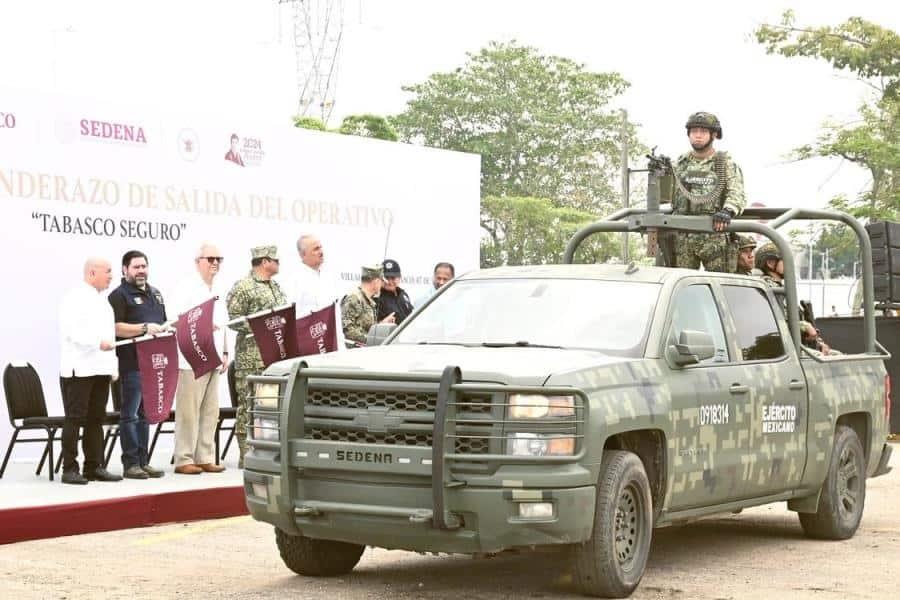 Arranca ´Tabasco Seguro´ con 2,500 elementos de fuerzas especiales