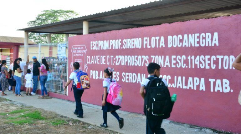 Saldo blanco durante regreso a clases: SSPC