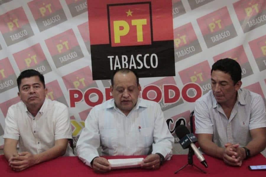 Autoridades están a tiempo de poner orden en materia de seguridad y dar certeza al proceso electoral local: PT Tabasco