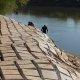 Reparan colchacreto del malecón de Villahermosa