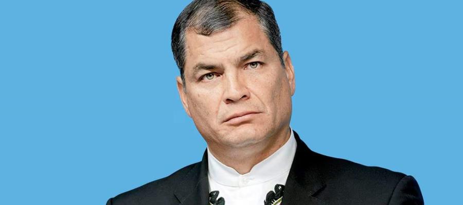 "El país vive una verdadera pesadilla": Rafael Correa, expresidente de Ecuador