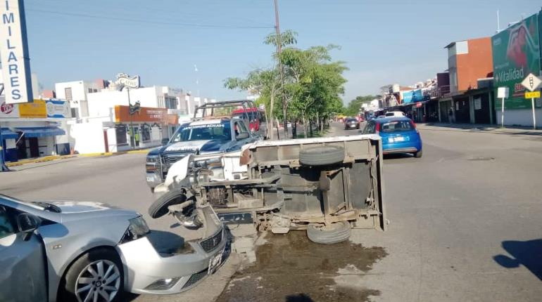 Se registran accidentes en Pomoca y Ruiz Cortines