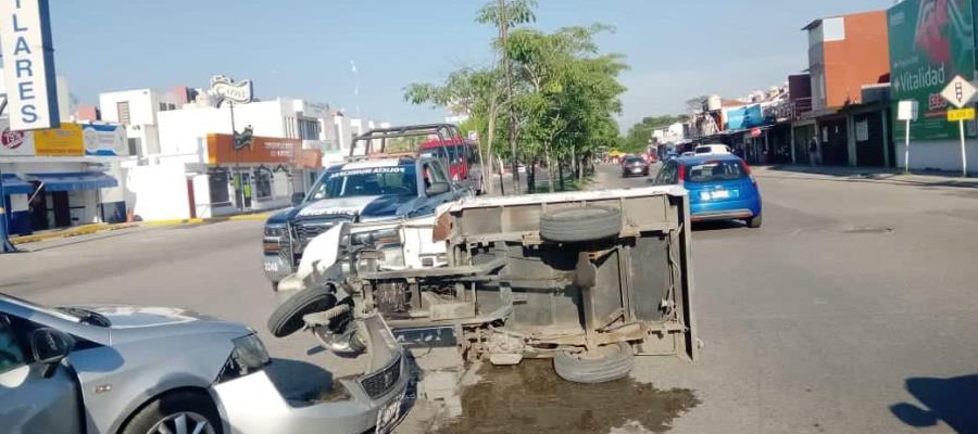 Se registran accidentes en Pomoca y Ruiz Cortines