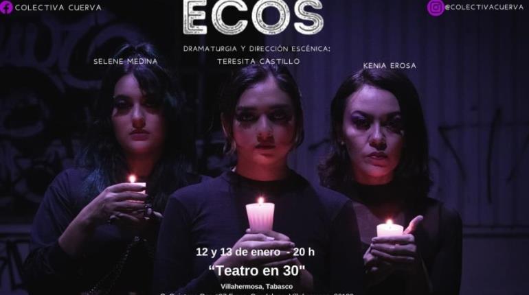 Colectivo Cuerva trae a Villahermosa desde Yucatán la obra performática ´ECOS´