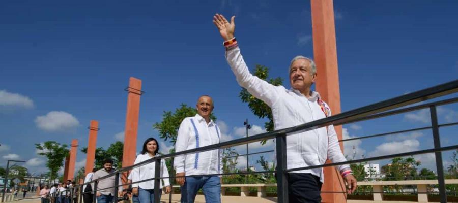 AMLO inaugurará malecón de Villahermosa el 2 de febrero