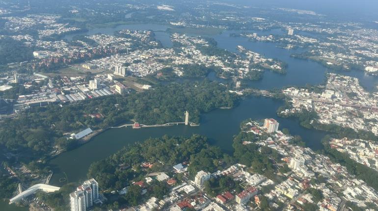 ´Halcón negro´ realiza sobrevuelos de vigilancia en Villahermosa