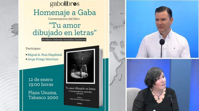 Presentan Tu amor dibujado en letras, la historia de amor de Agenor González y Gaba Gutiérrez