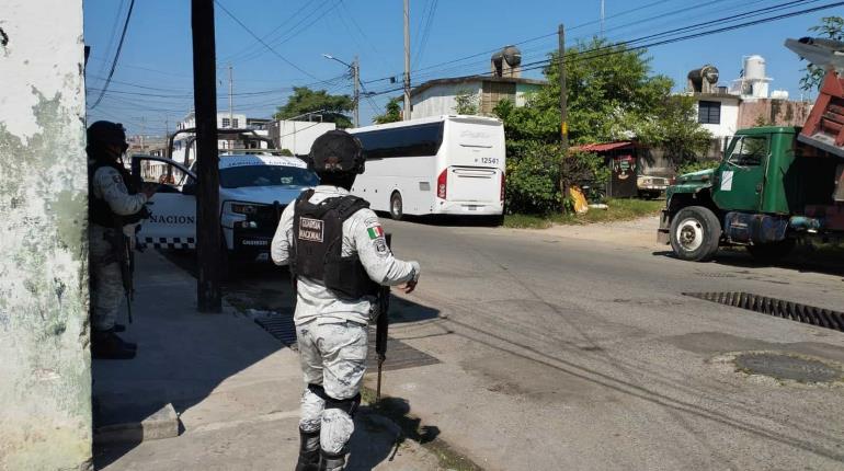 Fuerzas federales realizan cateos en Nacajuca y Centro