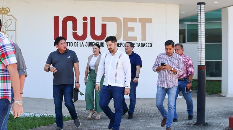 Nuevo titular del Injudet supervisa instalaciones de Ciudad Deportiva