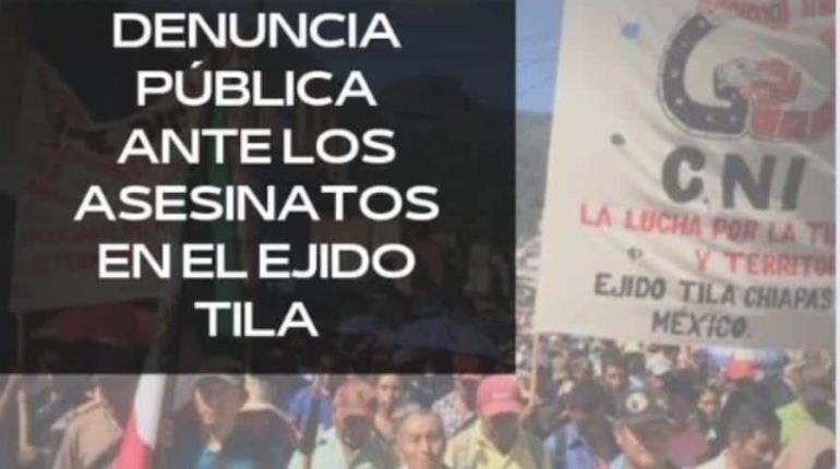 A horas de celebración del Señor de Tila, asesinan a líder del consejo de vigilancia ejidal del municipio de Chiapas