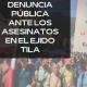 A horas de celebración del Señor de Tila, asesinan a líder del consejo de vigilancia ejidal del municipio de Chiapas