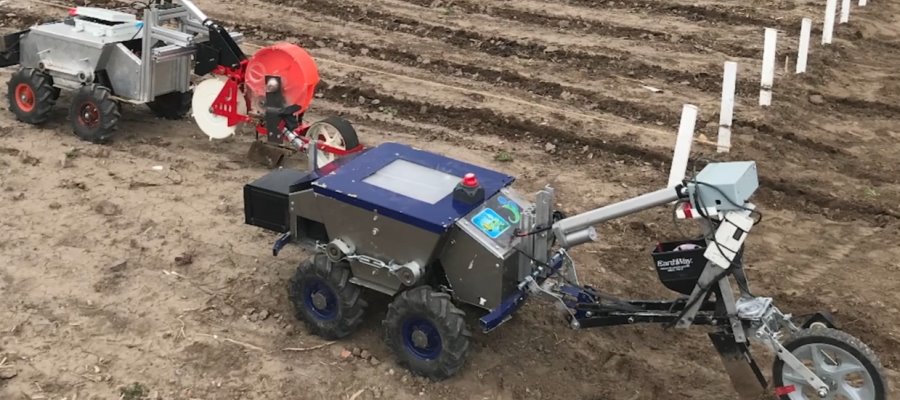 Emplea SADER robots "a todo terreno" para automatizar los procesos de siembra