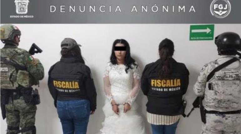 Previo a su boda, detienen a presunta extorsionadora en Edomex