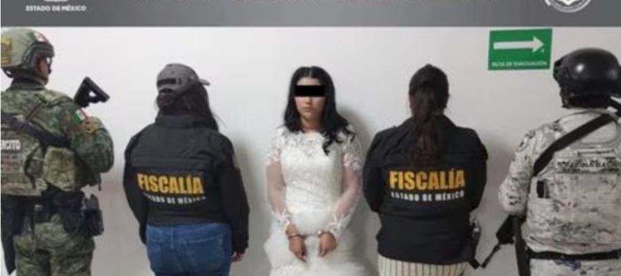 Previo a su boda, detienen a presunta extorsionadora en Edomex