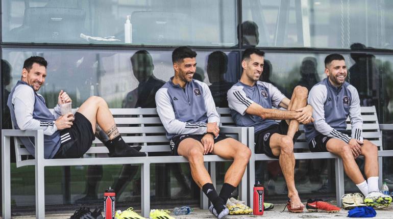 Messi y Luis Suárez ya entrenan con el Inter de Miami