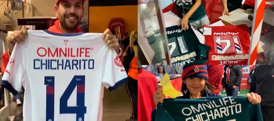 Abarrotan tienda de Chivas para comprar playera del ´Chicharito´ a pesar de no ser oficial