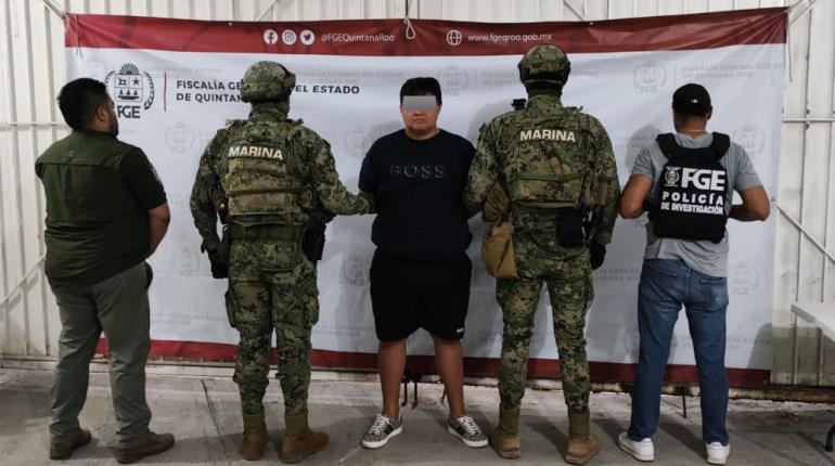 Detienen en Cancún a "Poporro", líder criminal colombiano ligado al narcotráfico y tráfico de migrantes