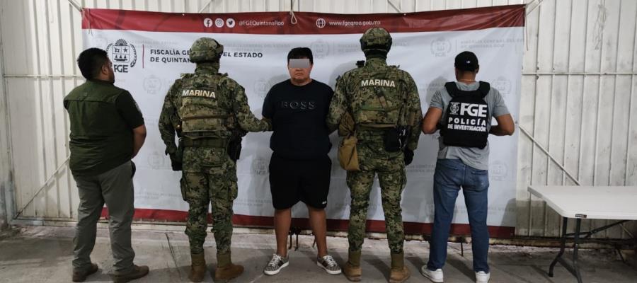 Detienen en Cancún a "Poporro", líder criminal colombiano ligado al narcotráfico y tráfico de migrantes