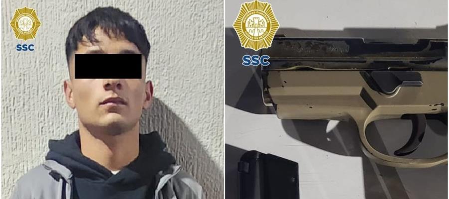 Detienen a presunto sicario de La Unión Tepito en la CDMX