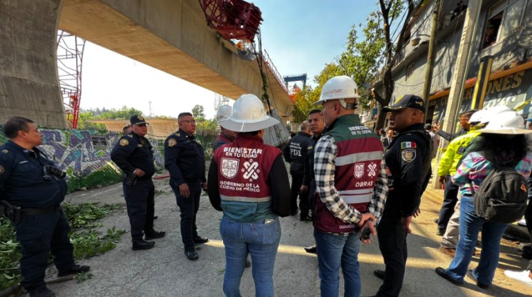 Arremete oposición contra Morena por caída de estructura del Tren Interurbano