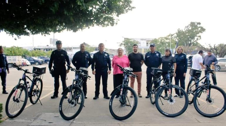 Reforzarán seguridad en malecón de Villahermosa con bicipatrullas ecológicas