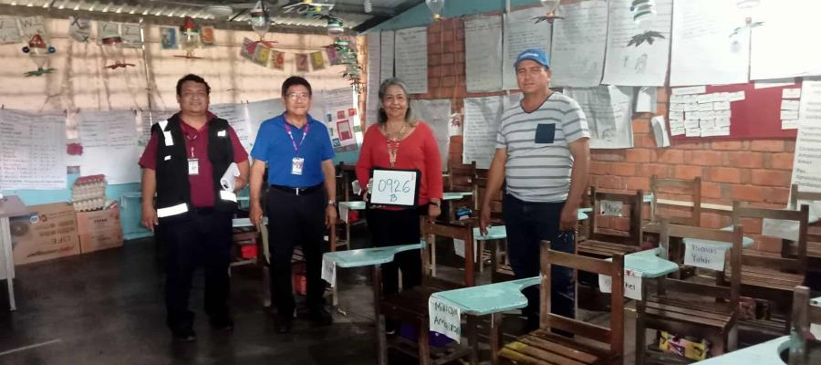 Juntas Distritales del INE realizan recorridos para ubicación de casillas en Tabasco