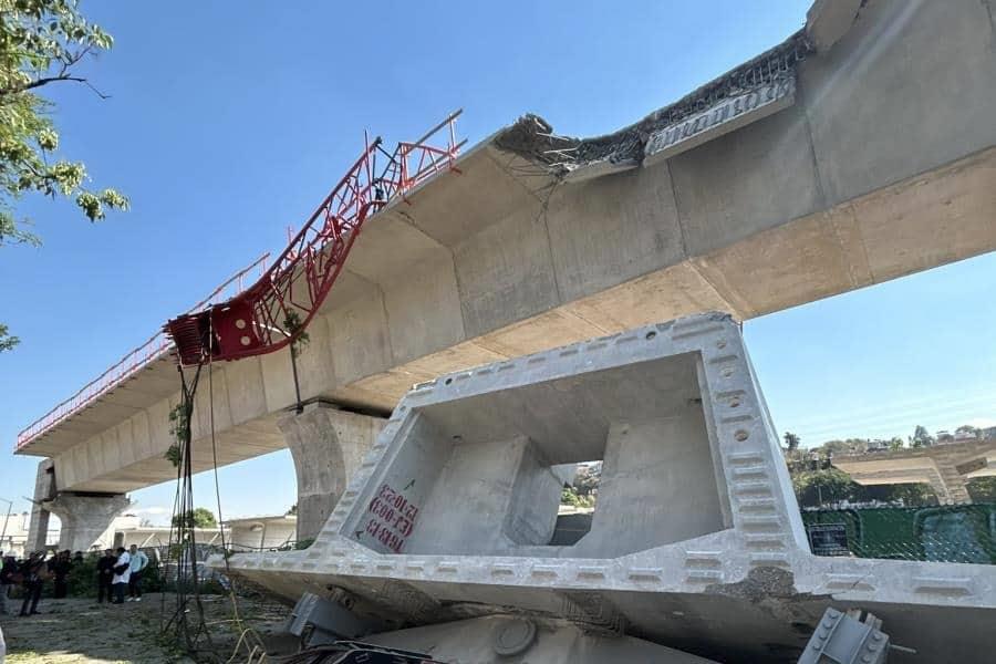 Reprocha AMLO que opositores hicieran escándalo por caída de dovela del tren El Insurgente