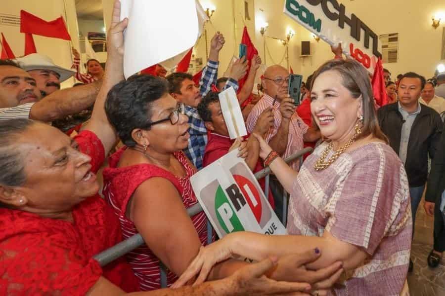 Las cosas "están peor que antes", Xóchitl pide a tabasqueños despertar