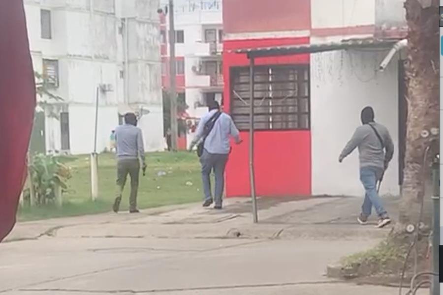 Detención de sujeto desata pánico en Pomoca