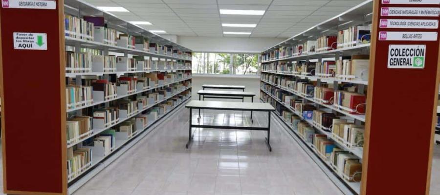 57% de bibliotecas de Tabasco cuentan con certeza jurídica