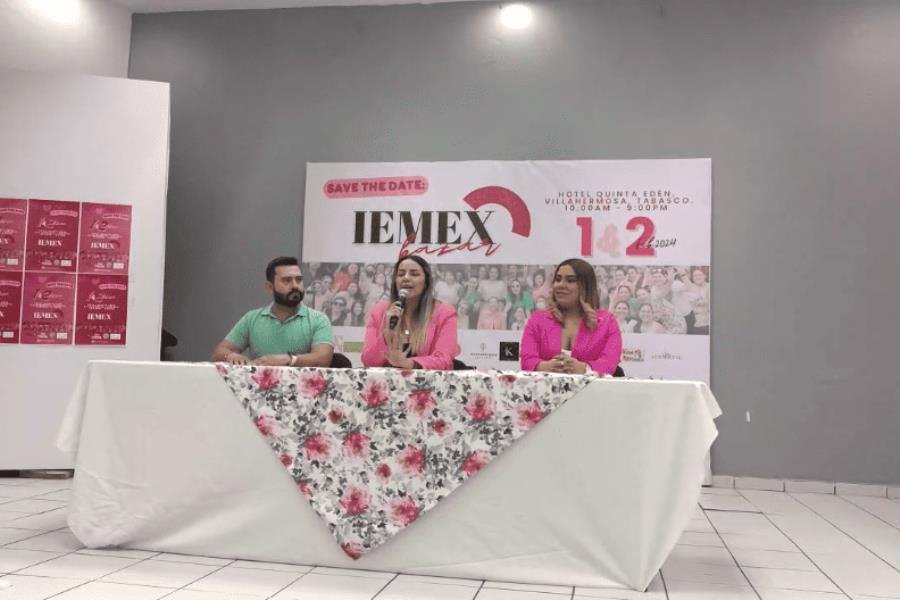 Anuncian el IEMEX Bazar de emprendedores tabasqueños