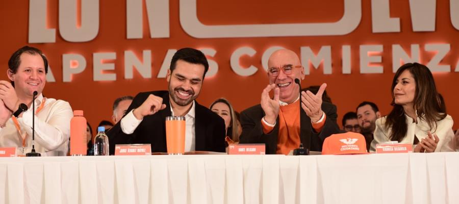 Declara MC a Álvarez Máynez como su candidato presidencial