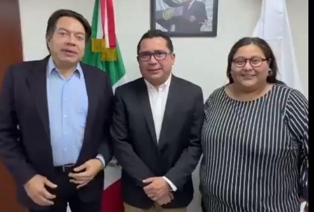 Hacen oficial nombramiento de Mario Llergo como delegado de Morena en Tamaulipas