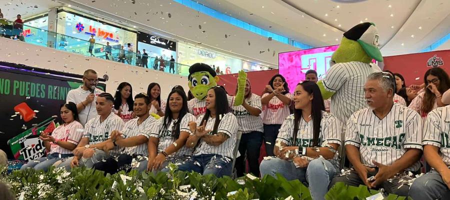 Presentan oficialmente a jugadoras y cuerpo técnico de Las Olmecas