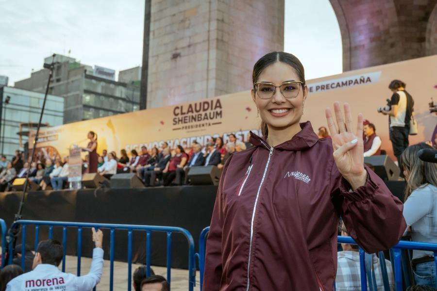 Desiste Geraldine Ponce de buscar senaduría, va por reelección como alcaldesa de Tepic