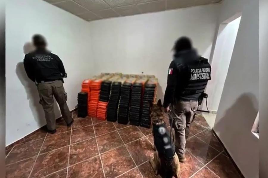 Hallan 1.5 toneladas de cocaína en domicilio de Tula, Hidalgo