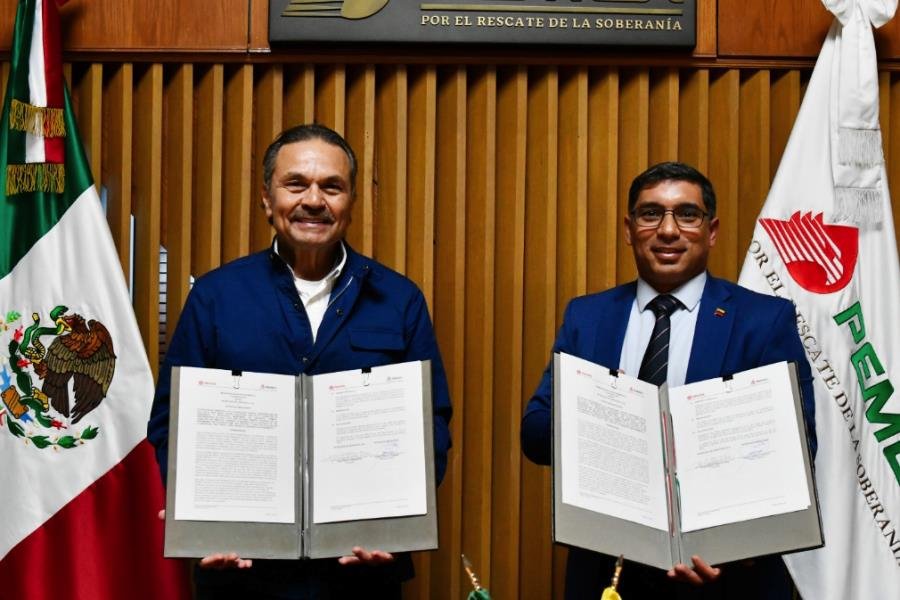 México y Venezuela firman memorándum de entendimiento en materia de hidrocarburos