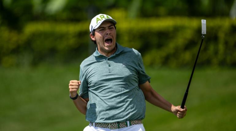 Mexicano Santiago de la Fuente clasifica a torneos Masters de golf