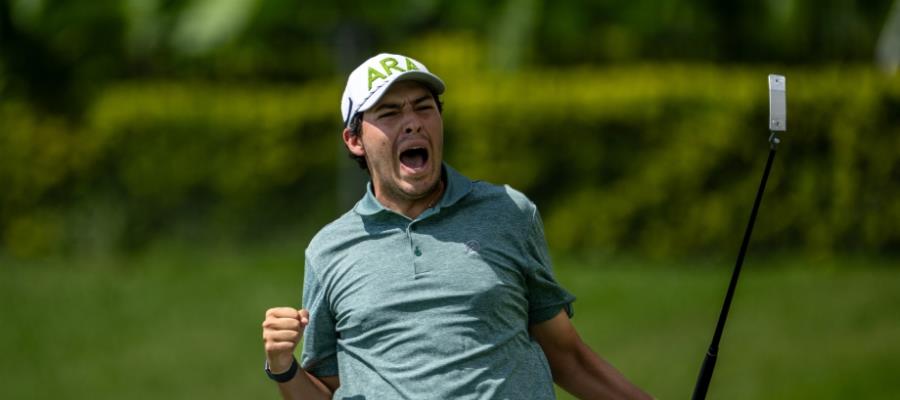 Mexicano Santiago de la Fuente clasifica a torneos Masters de golf