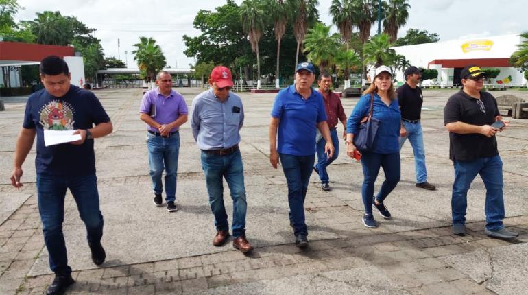 Supervisan condiciones del Parque Tabasco