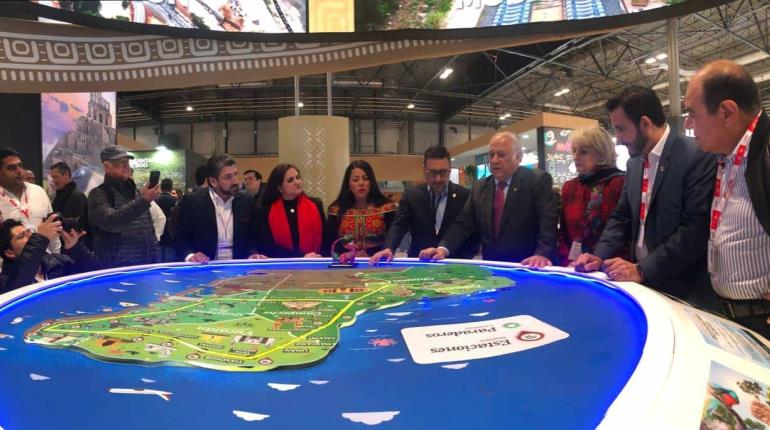 Destaca Tren Maya en Feria Internacional de Turismo