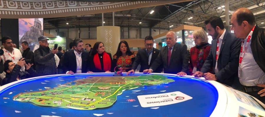 Destaca Tren Maya en Feria Internacional de Turismo