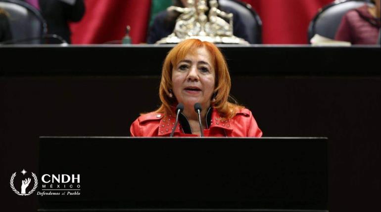 Rosario Piedra propone que CNDH se transforme en la Defensoría de los derechos del pueblo