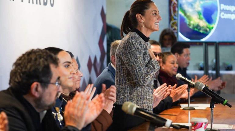 Presume Sheinbaum su lucha en defensa de la educación pública; "y lo voy a seguir haciendo", asegura