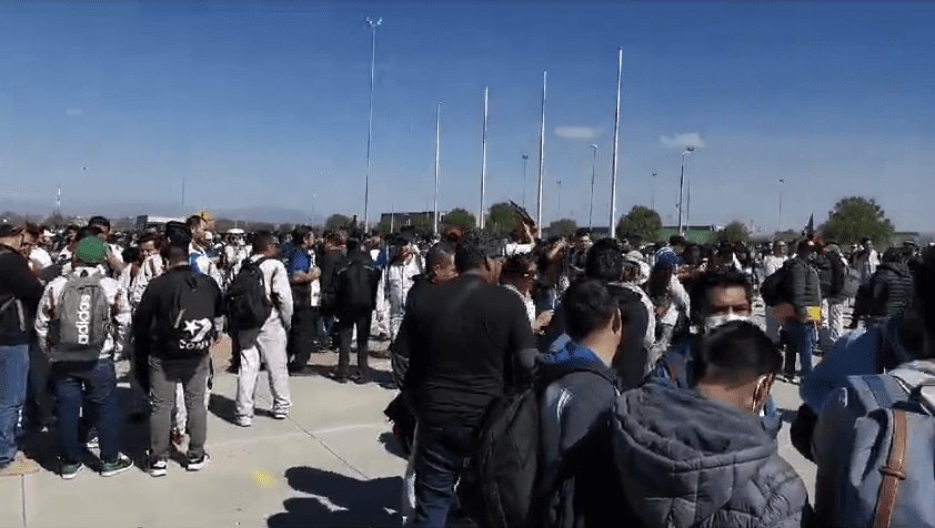 Estalla huelga en planta de Audi en Puebla