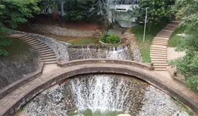 Rescatan cascadas del parque La P&oacute;lvora tras 25 a&ntilde;os sin funcionar